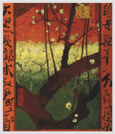 Japonaiserie after Hiroshige (Vincent Van Gogh)
