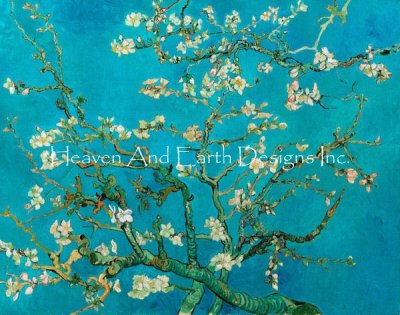 Almond Blossom Blue/Mini - Vincent Van Gogh