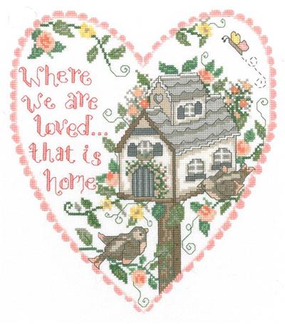 click here to view larger image of Birdhouse Love - Gail Bussi (chart)