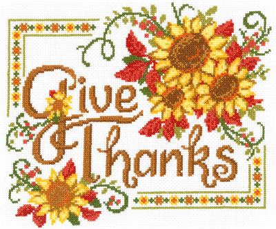 Give Thanks Sunflowers - Ursula Michael