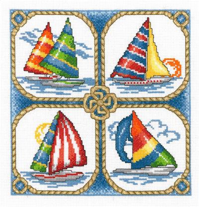 Four Sailboats - Ursula Michael