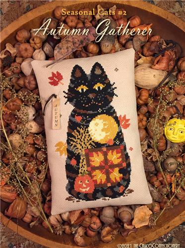 Seasonal Cats 2 - Autumn Gatherer