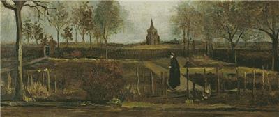 Parsonage Garden at Nuenen, The (Large) 