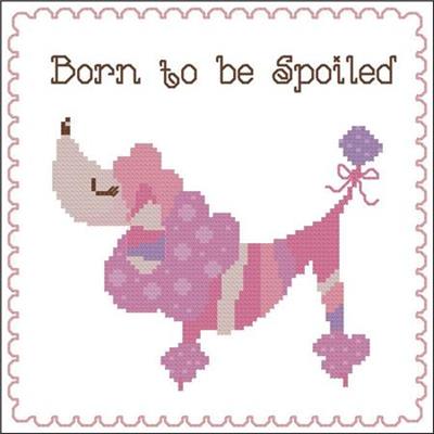 Born to be Spoiled (Poodle) Pink