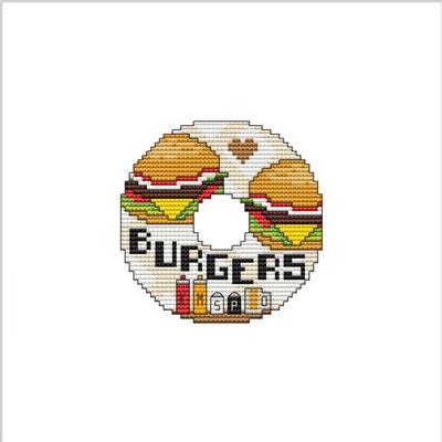 Love Burgers - Small Donuts Shape