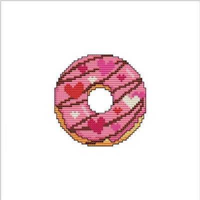 Valentine Hearts - Small Donuts Shape