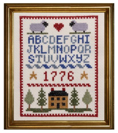 click here to view larger image of Colonial Sampler (counted cross stitch kit)