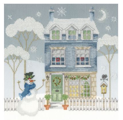 click here to view larger image of Home for Christmas (counted cross stitch kit)