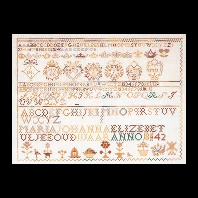 click here to view larger image of Sampler 1842 (counted cross stitch kit)