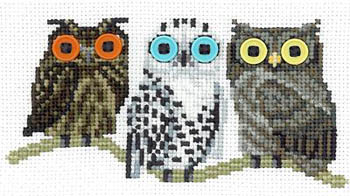 click here to view larger image of Button Eyed Owls (chart)
