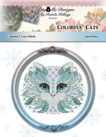 Colorful Cats - Snowflake