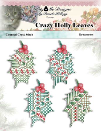 Crazy Holly Leaves Ornaments