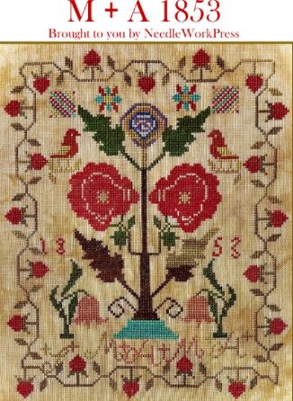 click here to view larger image of M + A 1853 Sampler (chart)