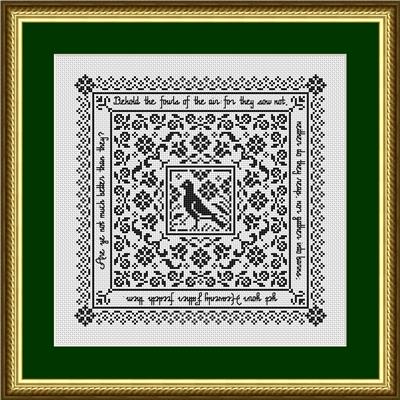 click here to view larger image of Matthew 6 26 - Bird Sampler 2 (chart)