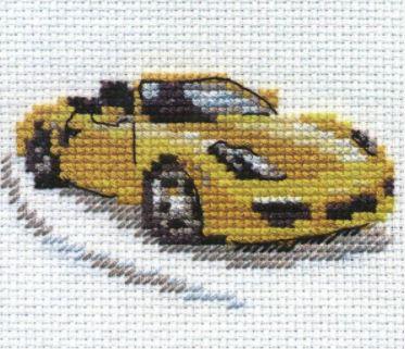 Yellow Sport Car