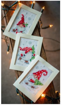 Christmas Gnomes Greeting Cards (Set of 3)