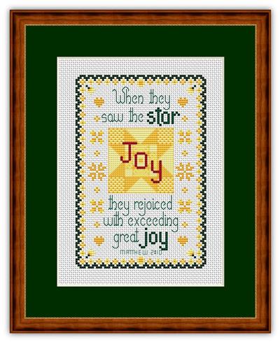click here to view larger image of Exceeding Great Joy  (chart)