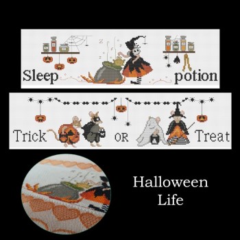click here to view larger image of Halloween Life (chart)