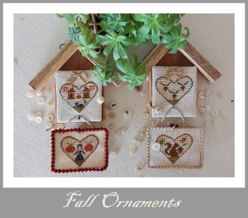 click here to view larger image of Fall Ornaments (chart)