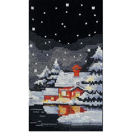 click here to view larger image of Reflection - Calmness (counted cross stitch kit)
