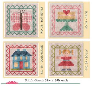 Stitch Cards - Set i