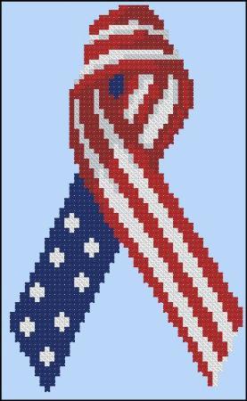 USA Patriotic Ribbon
