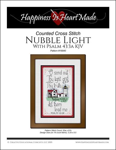 Nubble Lighthouse w/Psalm 43 3A