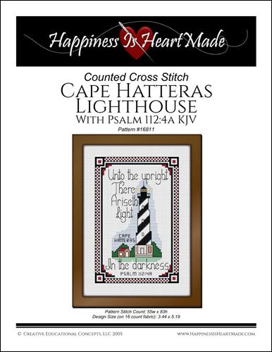Cape Hatteras Lighthouse w/Psalm 112 4A
