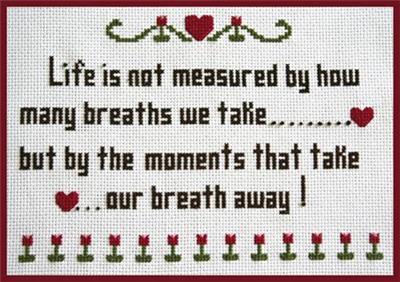 click here to view larger image of Lifes Moments Sampler (chart)