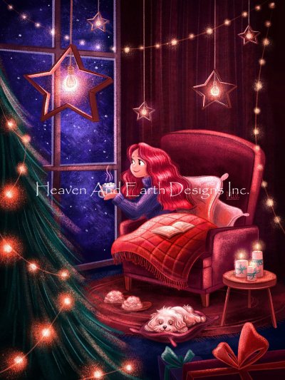 click here to view larger image of Cozy Winter Evening - Uliana Babenko (chart)