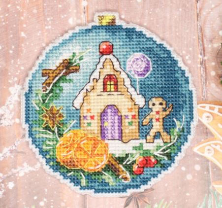 Christmas Ball - Gingerbread House