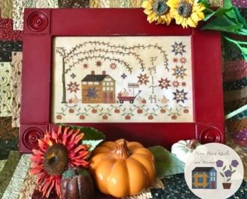 click here to view larger image of Faith - Fall At Pansy Patch Manor (chart)