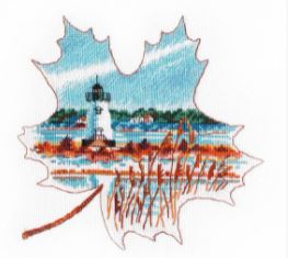 click here to view larger image of Edgartown Lighthouse (counted cross stitch kit)