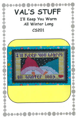click here to view larger image of I'll Keep You Warm All Winter Long (Ornament Kit) (counted cross stitch kit)