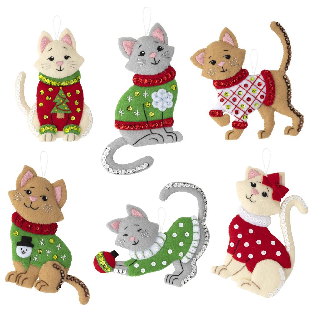 Cats in Ugly Sweaters