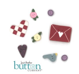Love - February Monthly Musing  Button Pack - JAB6800.G