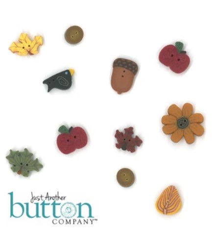 Leaf - Monthly Musing Button Pack JAB7068