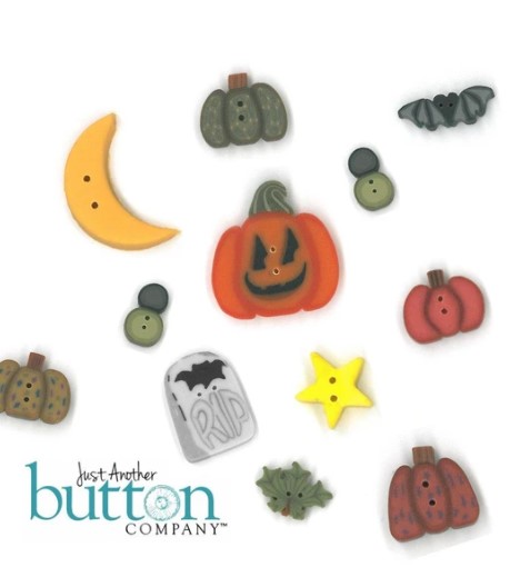 click here to view larger image of Halloween Night - Button Pack JAB8873 (button pack)