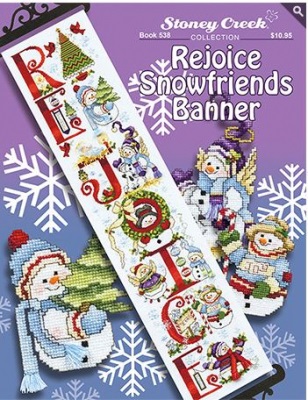 click here to view larger image of Rejoice Snowfriends Banner   (chart)
