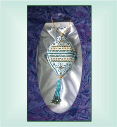 Royal Teal Heirloom Ornament - MX600