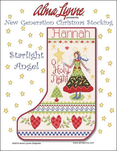 click here to view larger image of Starlight Angel Stocking (chart)