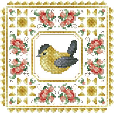 click here to view larger image of Little Bird Quilts Spring (chart)