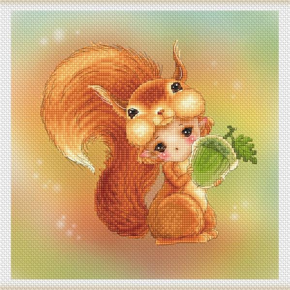 Squirrel Baby - Mitzi Sato-Wiuff