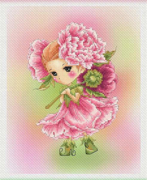 click here to view larger image of Peony Sprite - Mitzi Sato-Wiuff (chart)