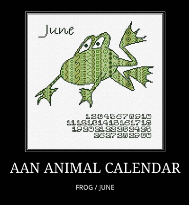 June Frog - AAN Calendar