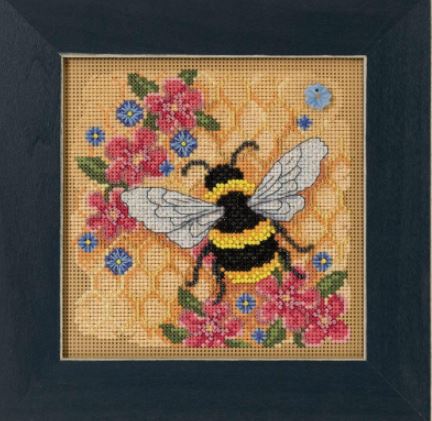 click here to view larger image of Honey Bee (2022) (counted cross stitch kit)