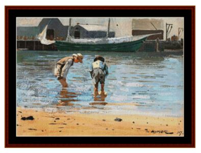 Boys Wading – Winslow Homer