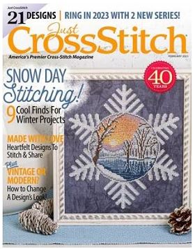 Just Cross Stitch Magazine - February 2023
