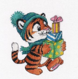 Tiger with Gifts