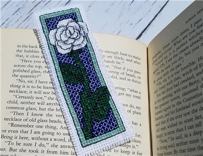 White Rose Bookmark